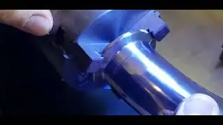 Solda laser em tubo de INOX