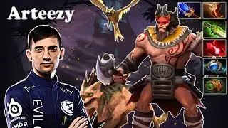 Arteezy - Beastmaster Midlane | Dota 2 7.29 Gameplay