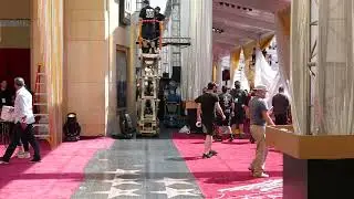 Oscars Hollywood Street Setup Academy Awards Los Angeles California USA March 26, 2022