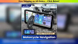 2025 Newly Upgraded Motorcycle Navigation GPS Tire Pressure Display Motorcycle Modification