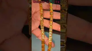 😍 Gold Nawabi Chain #shorts #goldchain #shortvideo
