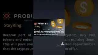 @Probinex1  #Stayking #Crypto #cryptocurrency #probinex $PBX #exchange