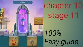 How to clear vergway chapter 10 stage 11 in lords mobile