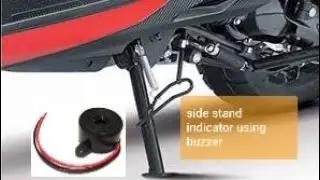 How to install side stand indicator  or buzzer in any bike