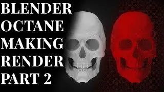 BLENDER OCTANE MAKING RENDER PART 2