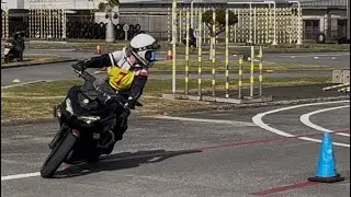 沖縄モトジムカーナ開幕戦　C2クラス　ナカソネ×カワサキ(Ninja400)  2026/1/11