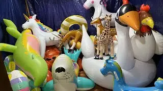 End of Summer Popfest 2023 Inflatables Being Popped En Masse