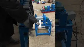 Precision Metal Straightening: Electric Leveling Machine Demo
