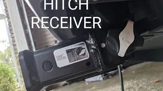 how to quickly remove Tesla Model X hitch receiver