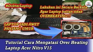 Laptop Acer Nitro V15 Overheating FIXED!