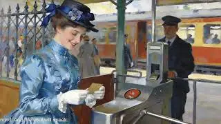 Monet's Gare Saint-Lazare: A Symphony of Steam & Light | Visual Poems