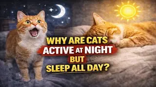 Why Are Cats Active at Night but Sleep All Day?