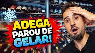 Adega de vinhos sob medida / nunca vazamento assim 