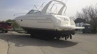 Hauling the Cruisers Yachts 3575 out of the water and Kohler Generator repair