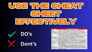 How to use trigger points cheat sheet effectively? Dos and Donts | Ft. Cow