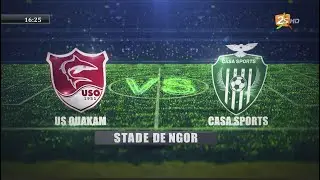🔴 |DIRECT| MATCH US OUAKAM Vs CASA SPORTS - STADE DE NGOR - JEUDI 25 JANVIER 2024