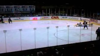Ryan Strome Blue White Skills Competition Goal