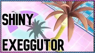 LIVE Shiny Alolan Exeggutor after 4,360 in game trades in Lets Go