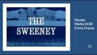 Eduqas Media GCSE Crime Drama - The Sweeney