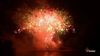 Niederfeuerwerk zum Gäubodenvolksfest 2022 in Straubing