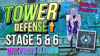 Theater Mechanicus Difficulty 6 (EASY TO FOLLOW) - Genshin Impact Tower Defense