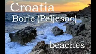 oChorwacji.pl: plaże wok&oacute;ł Borje (Peljesac)