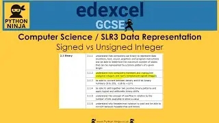 GCSE SLR3a (2.1.2): 