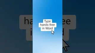 How to use Dictation in Word 🗣️ #microsoft365 #tutorial