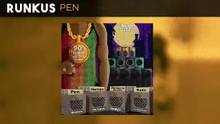 Runkus - Pen  (90s Spirit Dancehall Visualizer)