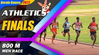 800 M MEN RACE FINAL | KERALA GAMES 2022 | UNIVERSITY STADIUM | TRIVANDRUM