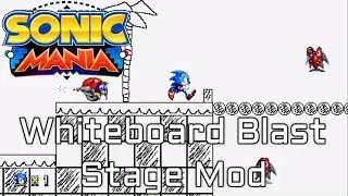 Sonic Mania - Whiteboard Blast - Walkthrough