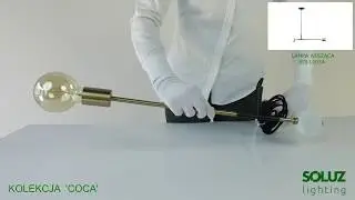 LAMPA WISZĄCA COCA A (SOL1203A) Soluz Lighting
