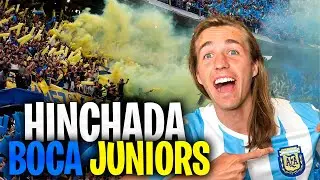 ESPAÑOL REACCIONA a HINCHADA DE BOCA *¿ES LA MEJOR DEL MUNDO?*