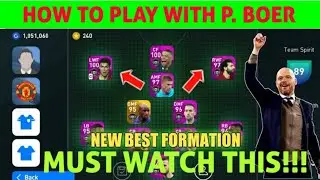 HOW TO PLAY WITH P. BOER IN Efootball PES 2020 MOBILE?