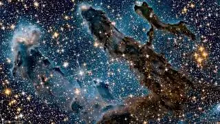 Quick Sleep Music: M16 &mdash; Pillars of Creation in Infrared Light for Deep Sleep #relaxation