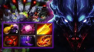 This Night Stalker Offlane Build Is OUT OF CONTROL in 7.40c Dota 2