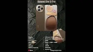Xiaomi Civi 5 Pro SmartPhone Features|Shorts
