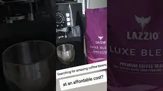 GREAT coffee beans at an amazing price!!! Lazzio Luxe Blend from #Aldi! #australia #food
