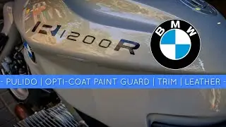 🔹️BMW R1200 R | Opti-Coat PAINT GUARD | TRIM | LEATHER GUARD🔹️ ▪︎ Pulido | Tratamientos cer&aacute;micos ▪︎