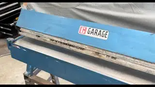 VW 17   61 Beetle door-sill metal repair, pan brake tuned up!