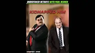 Undertaker's Shocking Betrayal of Paul Bearer Revealed!
