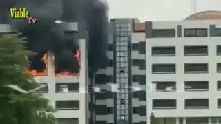 UPDATED : Treasury House, Office of the Accountant General on Fire