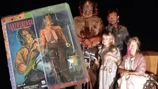 Unboxing/reviewing leatherface the Texas chainsaw massacre 3 (1990) Neca retro clothed figure! 🎃