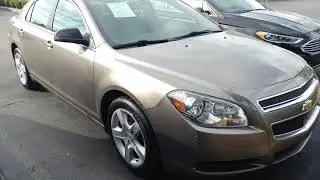 2012 Taupe Gray Metallic Chevrolet Malibu 4D Sedan #7970A