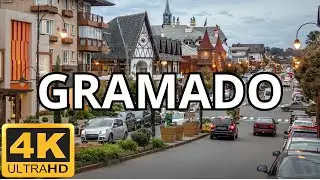 4K Drone e Belas Imagens: Gramado (RS) com m&uacute;sicas relaxantes