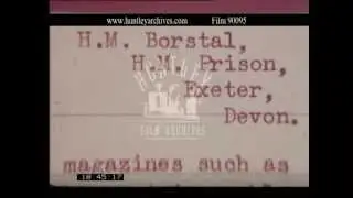 Exeter Prison, 1970's -- Film 90095