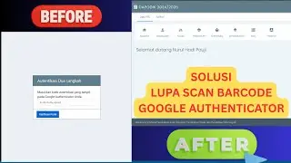 SOLUSI GAGAL SCAN BARCODE GOOGLE AUTHENTICATOR | LOGIN TANPA SCAN QR CODE