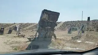 International Car Forest outside of Goldfield, Nevada