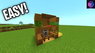 Minecraft Spruce Starter House Tutorial (EASY!)