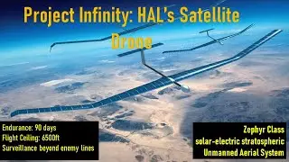 HAL Infinity Drone: Satellite drone with endurance of 90days & flight altitude 65000ft | CATS